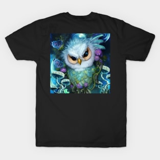 Cute Owl the Birds of the Night T-Shirt